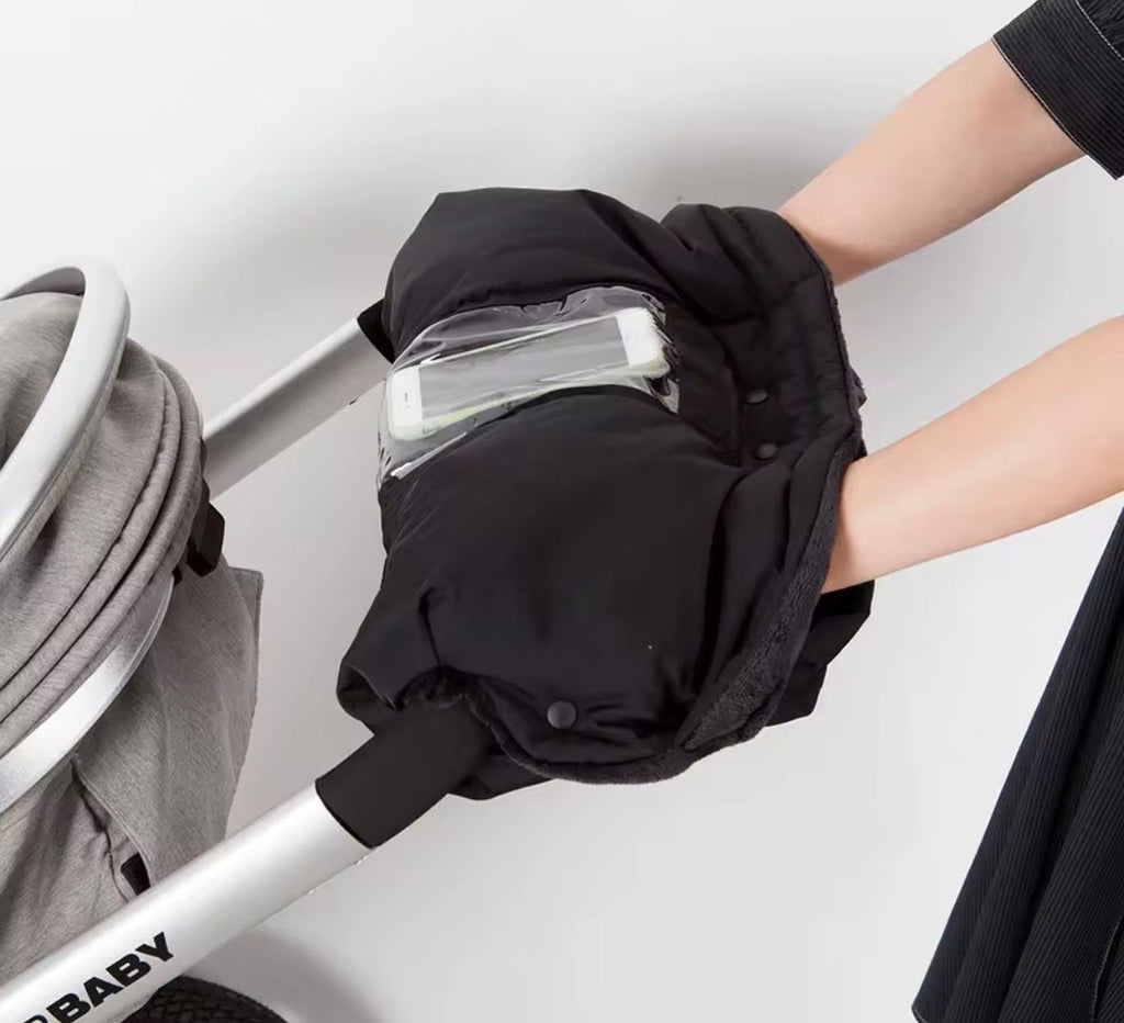 – Winter-Kinderwagen-Handschuhe mit Handytasche ❄️