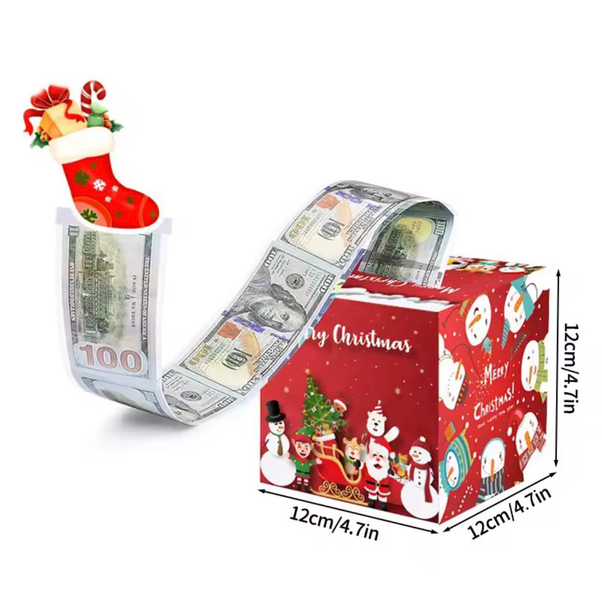 ✨ Weihnachts-Geldgeschenk „Pop-Out“ – witzige Überraschungsbox