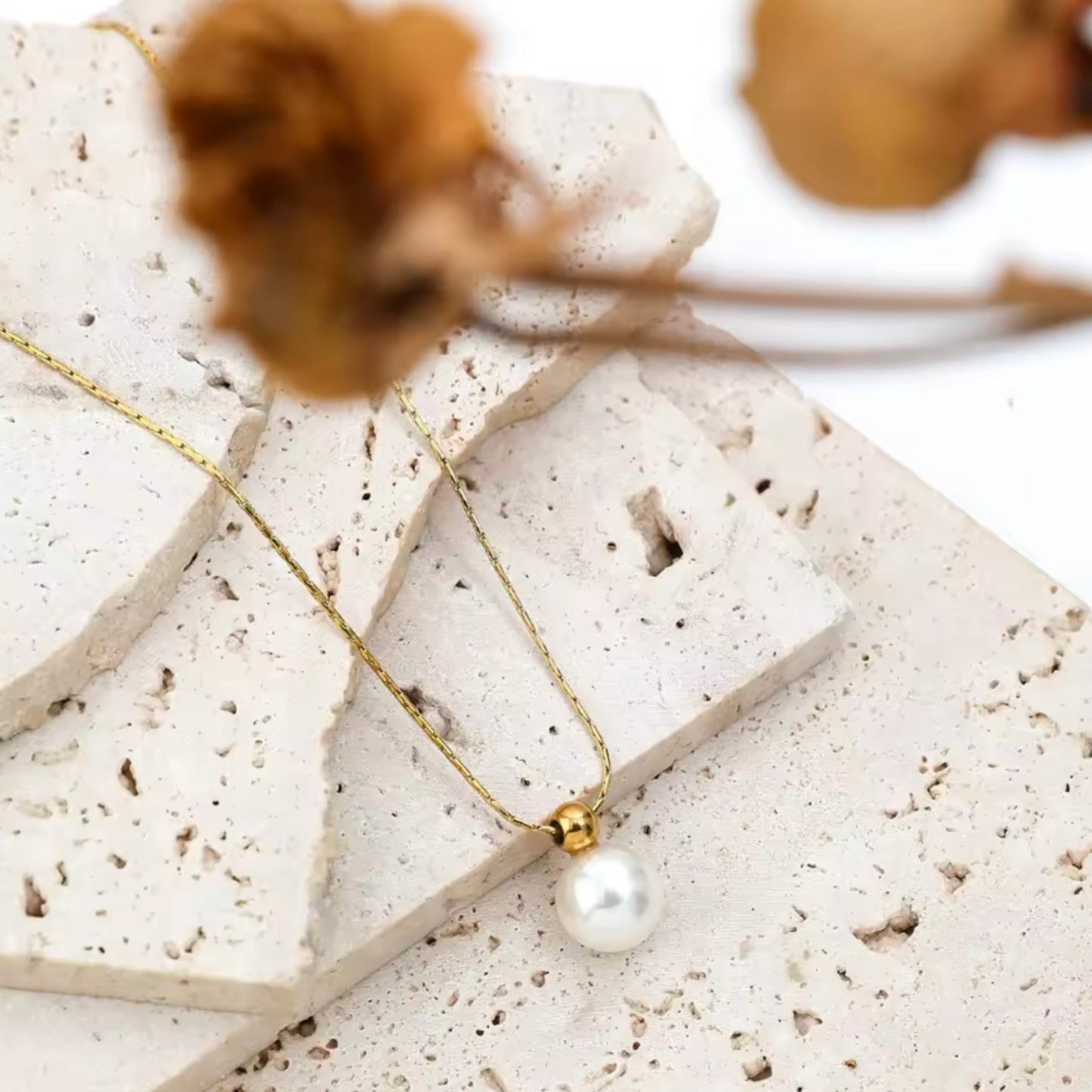 Feine Perlen-Halskette