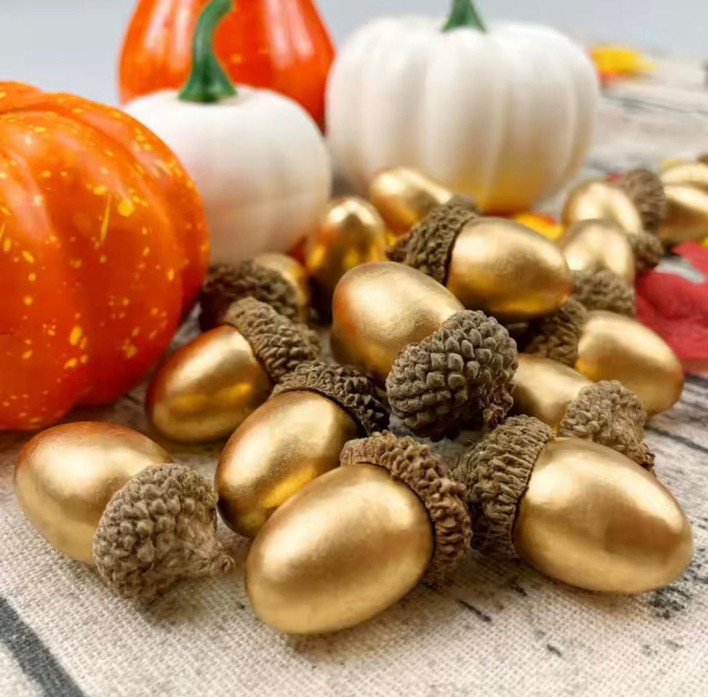 Naturlook Eicheln 🍂 – 50er-Set für Deko & DIY