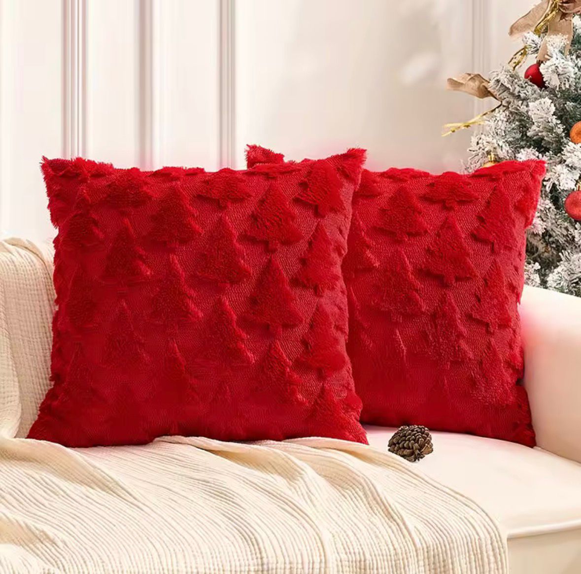 Weihnachts-Kissenbezug 🎄🛋️