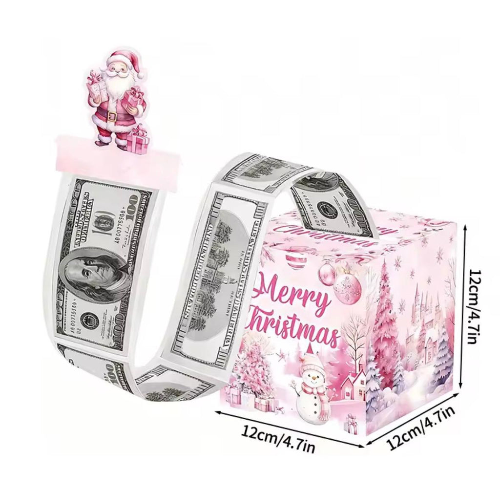 ✨ Weihnachts-Geldgeschenk „Pop-Out“ – witzige Überraschungsbox