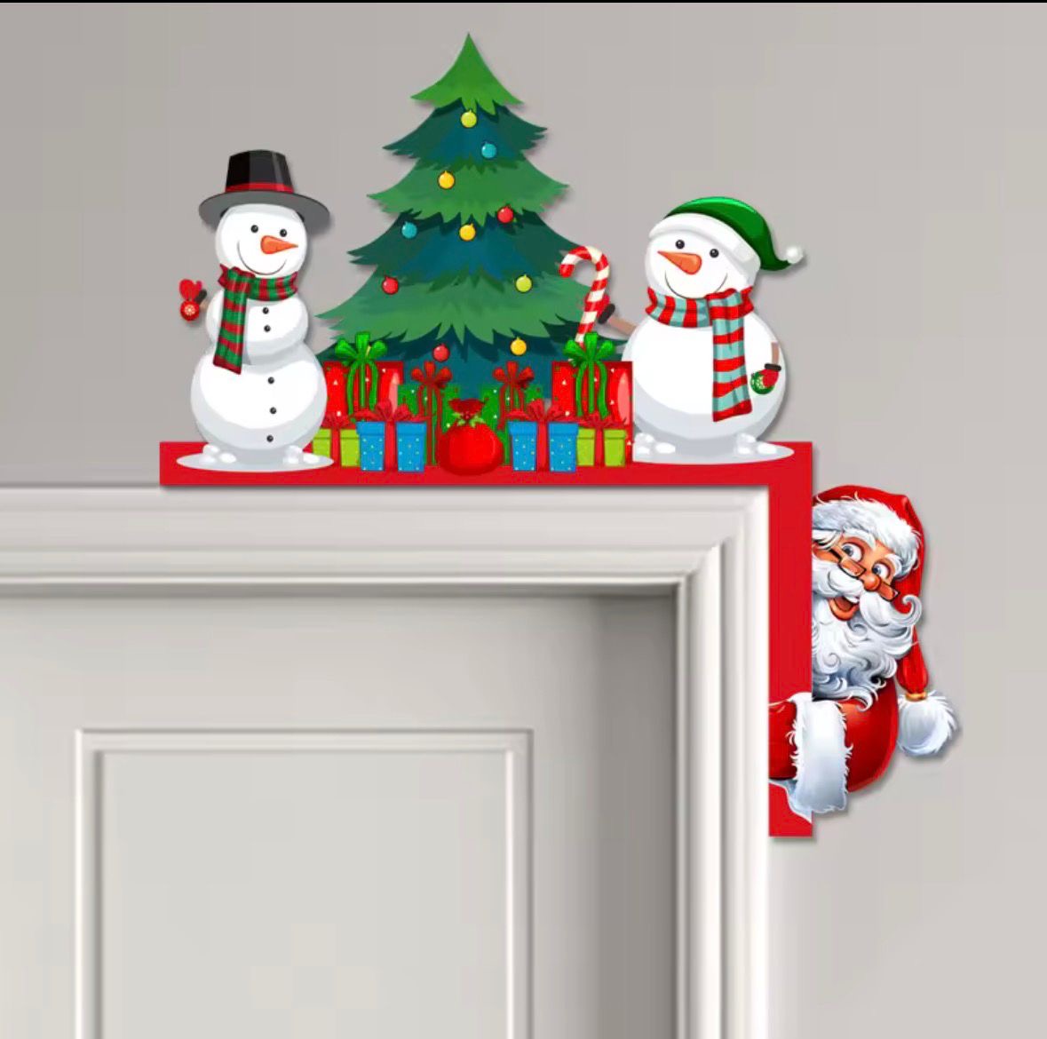 Überzeuge deine Gäste 🎄🚪 – festlicher Türrahmen