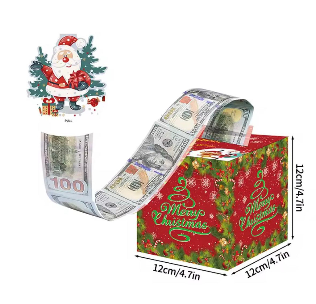 ✨ Weihnachts-Geldgeschenk „Pop-Out“ – witzige Überraschungsbox