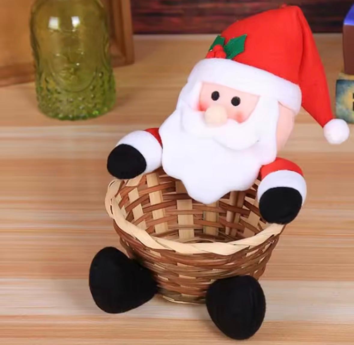 Weihnachtskorb 🎄 – dekorativ, befüllbar & wiederverwendbar