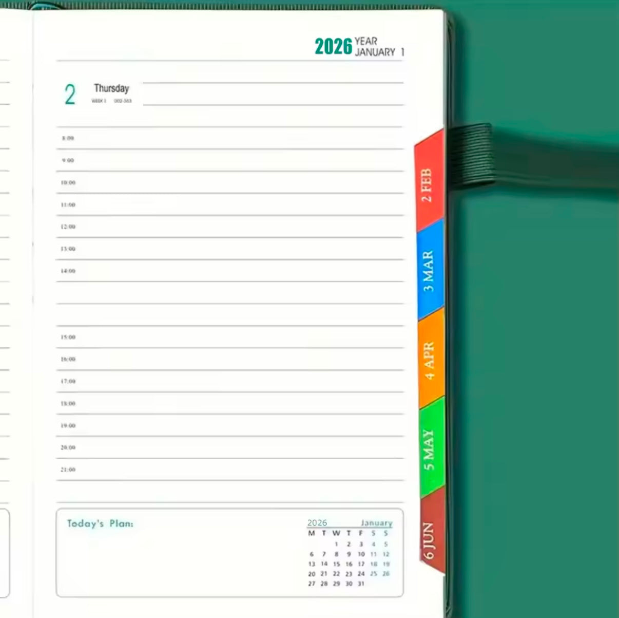 2026 Notizbuch / Planer