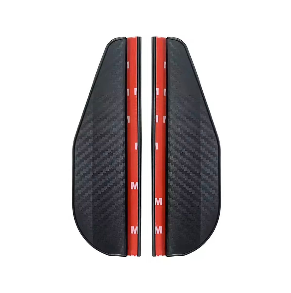Carbon-Faser Rückspiegel-Abdeckung – 2 Stück, Schutz & klare Sicht bei Regen