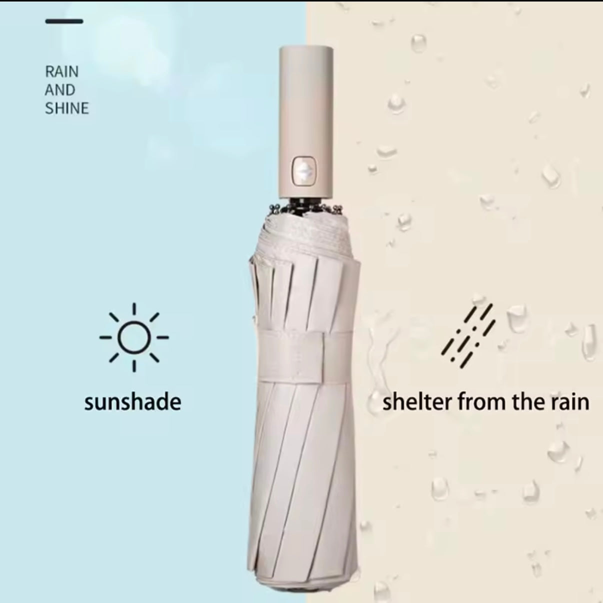 ☂️ Herren Luxus-Regenschirm – Automatisch, Stabil & Wasserabweisend