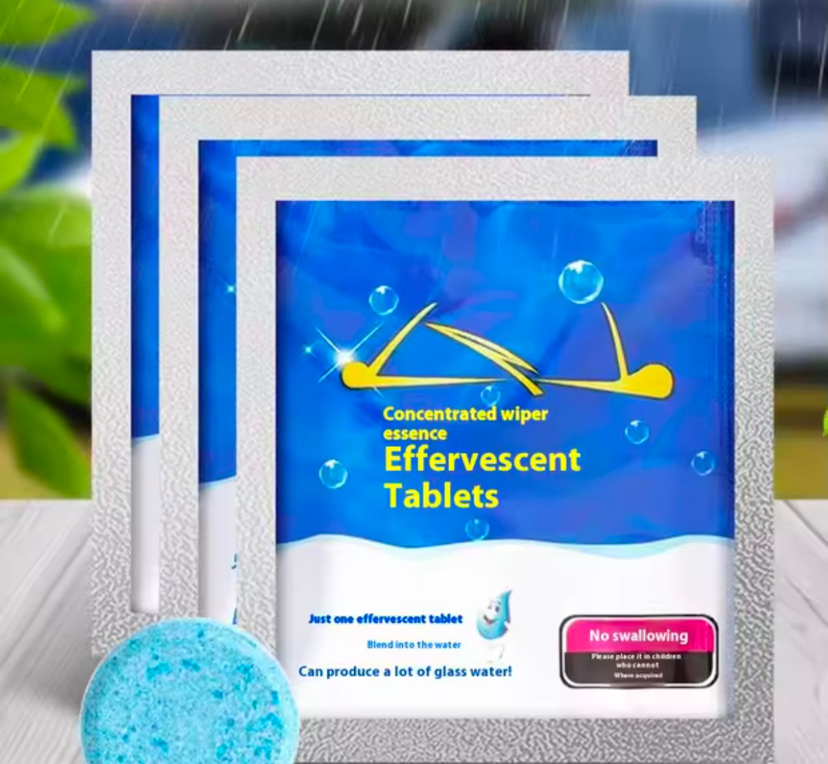 Tablets – Scheibenreiniger mit Antifreeze-Effekt