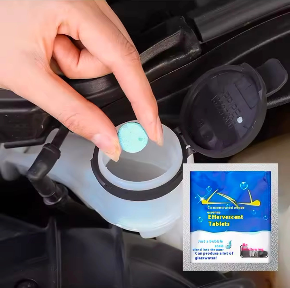 Tablets – Scheibenreiniger mit Antifreeze-Effekt