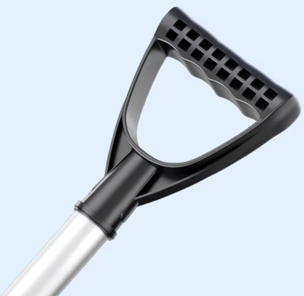 XL Schneeschaufel – tragbar, modular & aus Aluminium, ideal für Auto & Garten ❄️