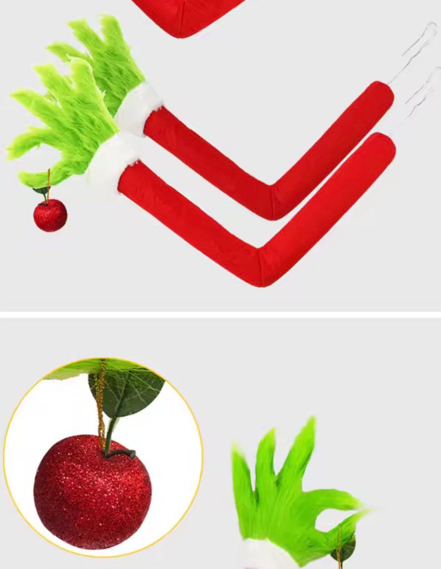 Grinch-Style Monsterarm 💚🎄