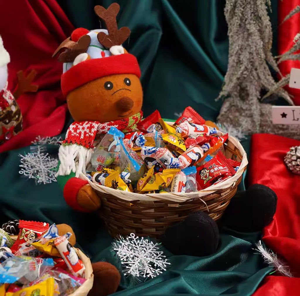 Weihnachtskorb 🎄 – dekorativ, befüllbar & wiederverwendbar