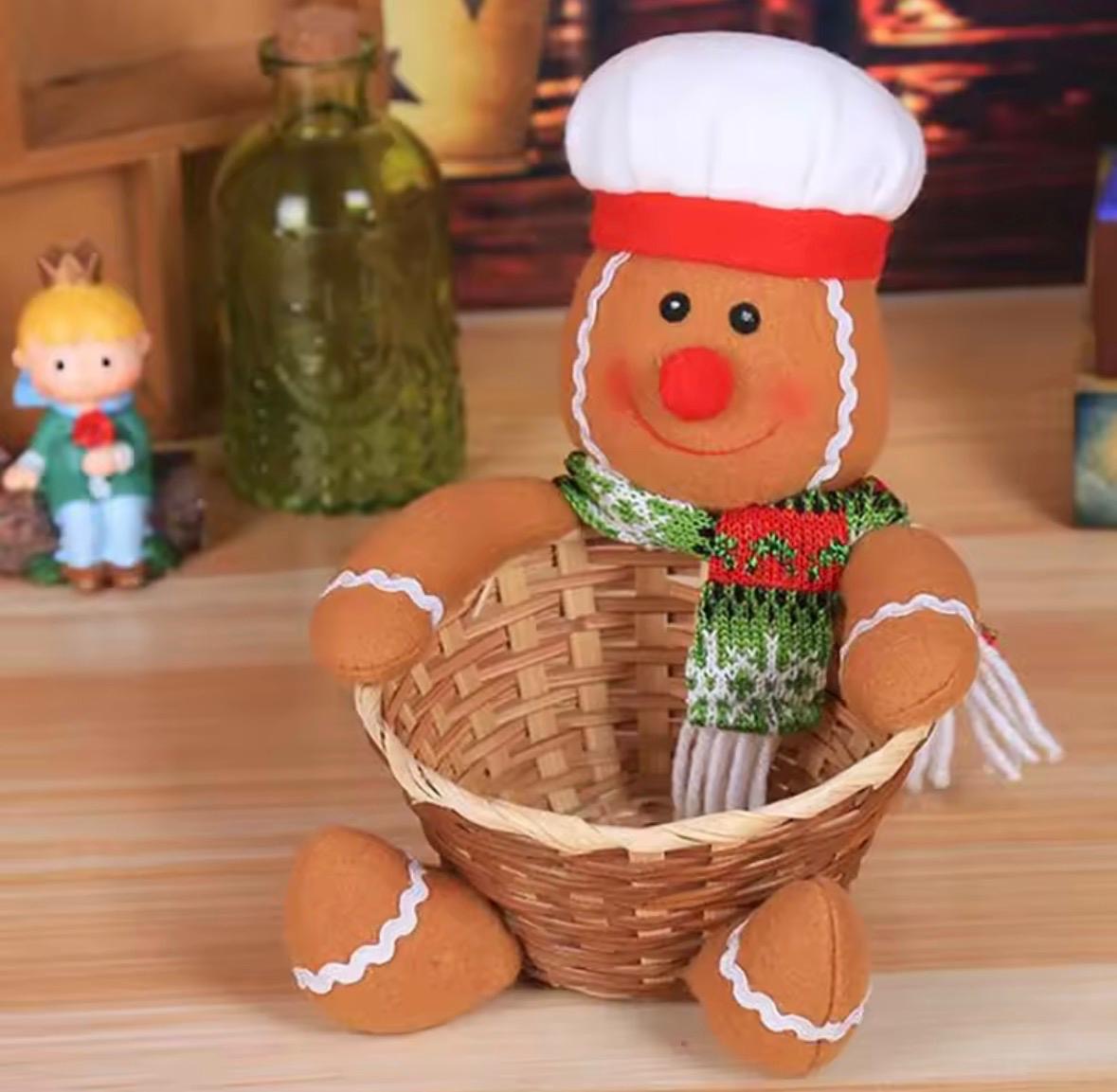 Weihnachtskorb 🎄 – dekorativ, befüllbar & wiederverwendbar