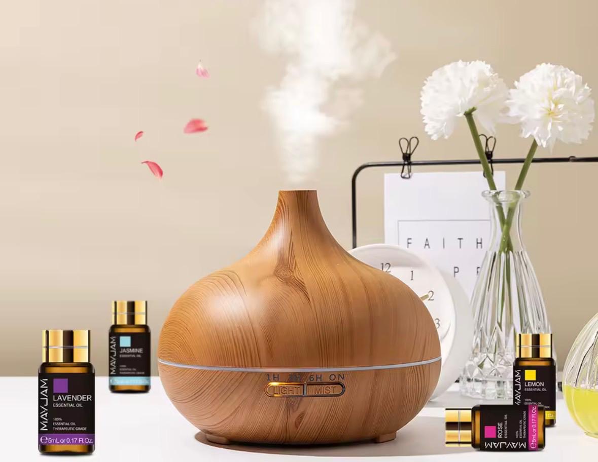 🌿 Ätherische-Öle Set „MAYJAM“ – 35 Düfte für Diffusor & Raumduft