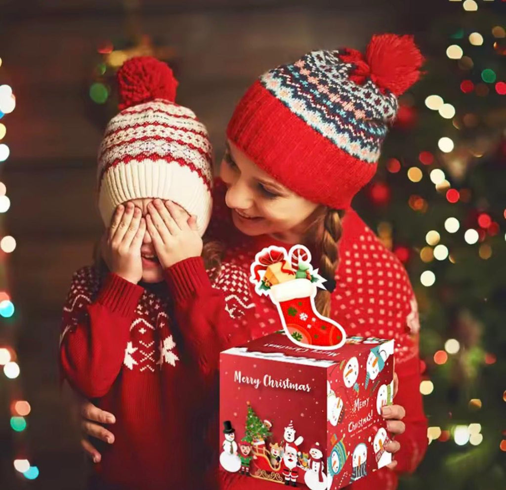 ✨ Weihnachts-Geldgeschenk „Pop-Out“ – witzige Überraschungsbox