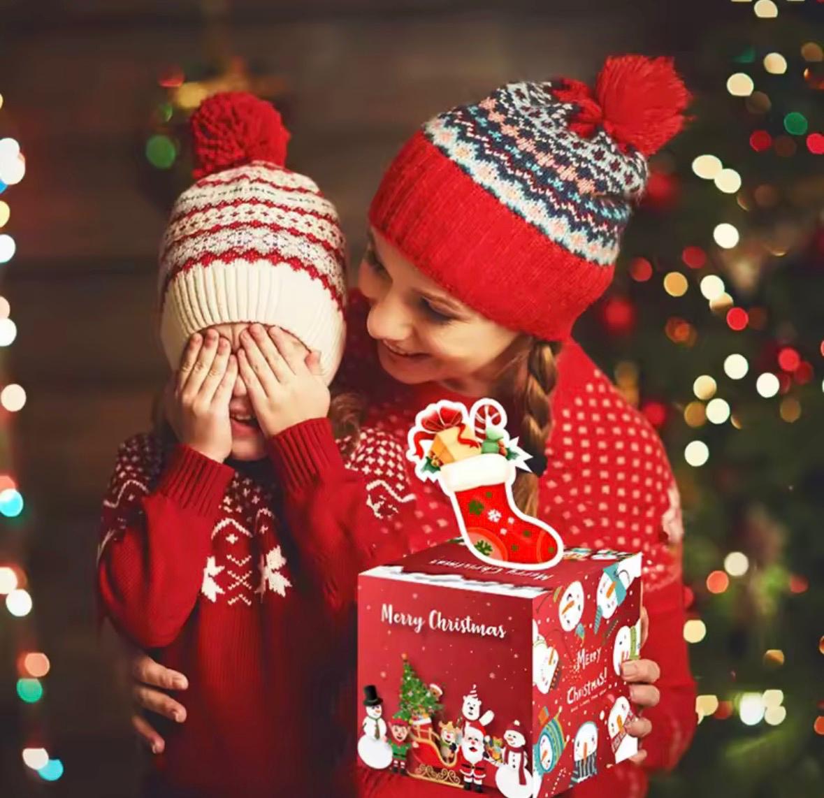 ✨ Weihnachts-Geldgeschenk „Pop-Out“ – witzige Überraschungsbox