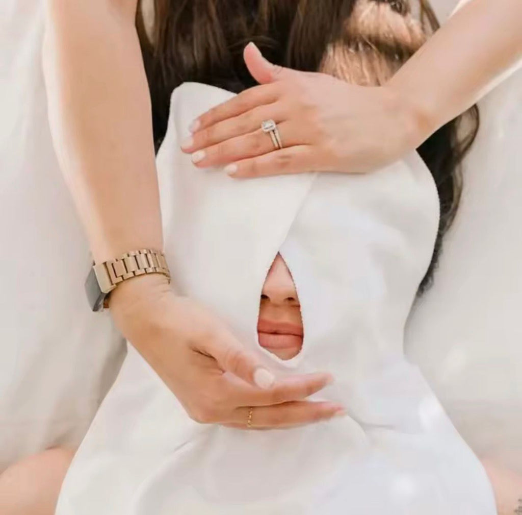 💆 U-förmiges Gesichtshandtuch in Spa-Qualität